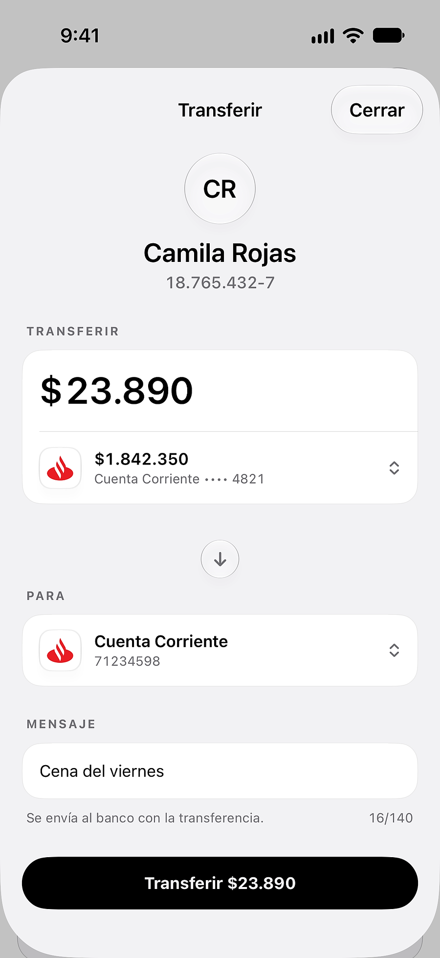 Una transferencia en Alteza